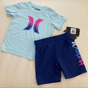 Hurley active performance shorts set 2146